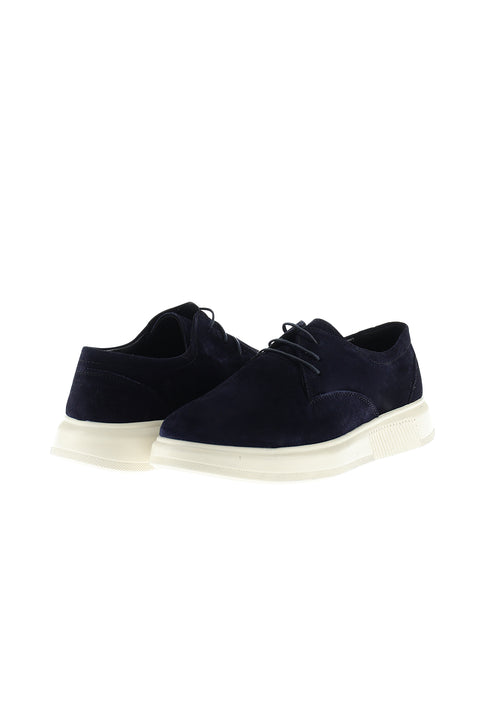 Medium Navy Suede Casual Shoes