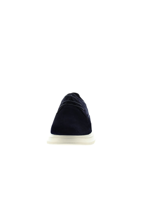 Medium Navy Suede Casual Shoes