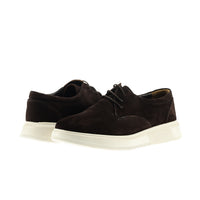 Medium Brown Suede Casual Shoes