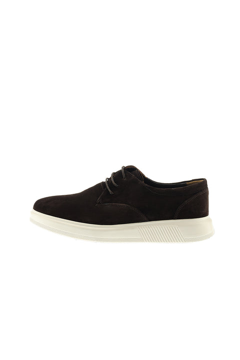 Medium Brown Suede Casual Shoes