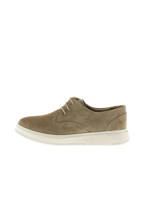 Medium Beige Suede Casual Shoes
