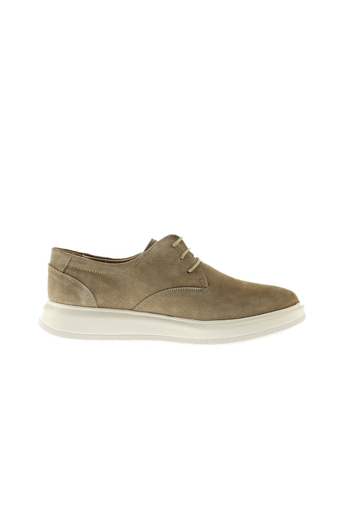 Medium Beige Suede Casual Shoes