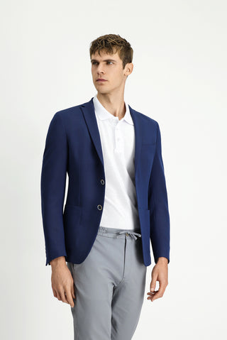  Siyah Lacivert 7 Drop Super Slim Fit Eksra Dar Kesim Gofre Ceket