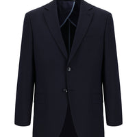 Dark Navy 6 Drop Regular Fit Classic Patterned Waffle Jacket