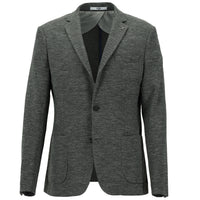 Dark Gray 7 Drop Slim Fit Narrow Cut Slimfit Straight Jacket