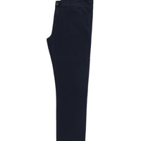 Dark Navy Relaxed Fit Stretch Canvas / Chino Trousers