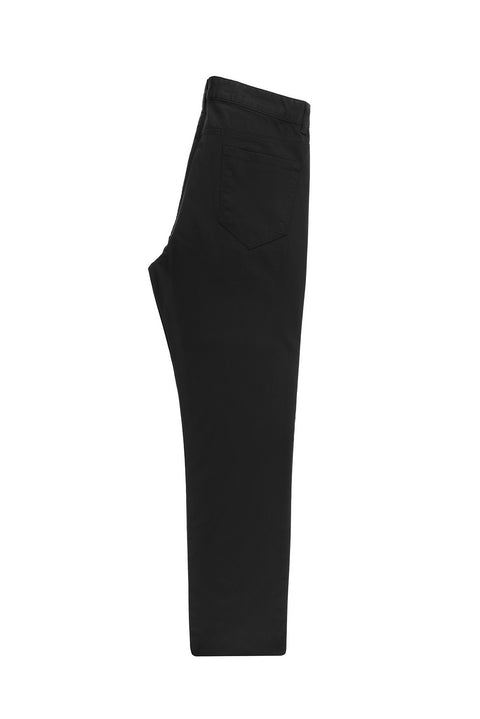 Dark Navy Relaxed Fit Stretch Canvas / Chino Trousers