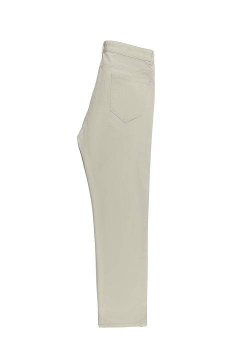 Stone Relaxed Fit Stretch Canvas / Chino Trousers