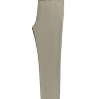 Medium Beige Relaxed Fit Stretch Canvas / Chino Trousers