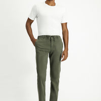 Asker Haki Regular Fit Standart Kesim Beli Lastikli İpli Likralı Jogger Pantolon