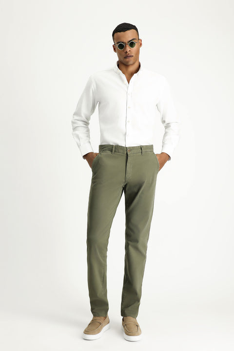 White Long Sleeve Regular Fit Oxford Cotton Shirt