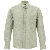 Light Khaki Long Sleeve Slim Fit Narrow Cut Shirt