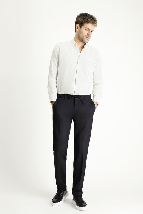 Light Mink Long Sleeve Slim Fit Narrow Cut Striped Cotton Easy Iron Button-Down Collar Shirt