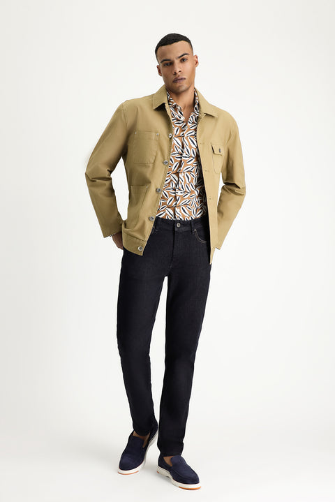 Light Beige Oversize Seasonal Sport Cotton Jacket/Coat