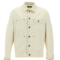 Off-white oversized seasonal sporty cotton jacket/coat.