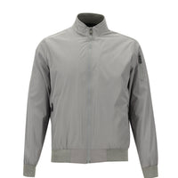 Medium Grey Ribbed Seasonal Sport Bomber Jacket