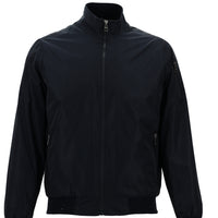 Dark Navy Ribbed Seasonal Sport Bomber Jacket