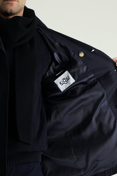 Medium Navy Overcoat & Trench Coat