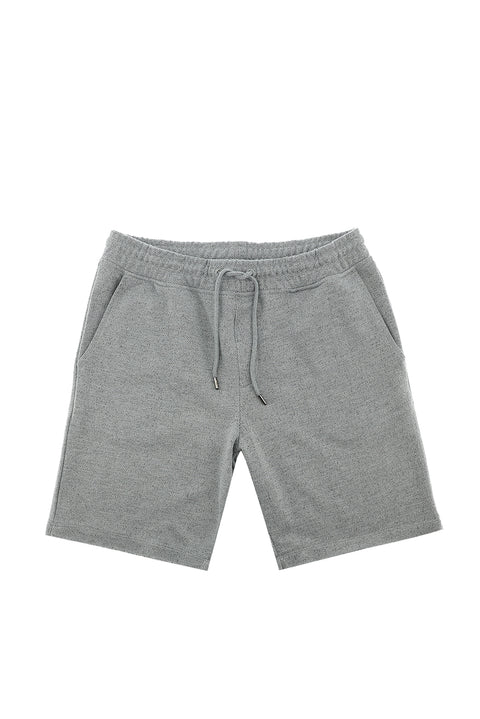 Medium Grey Melange Sport Sweatshirt Shorts