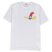 White SOBE Foundation Crew Neck Regular Fit SOBE Cotton T-Shirt