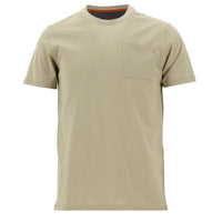 Medium Beige Crew Neck Slim Fit T-shirt