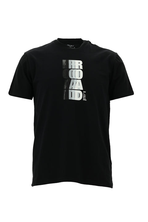 Black Crew Neck Slim Fit T-Shirt