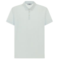 White Regular Fit Cotton Polo Shirt