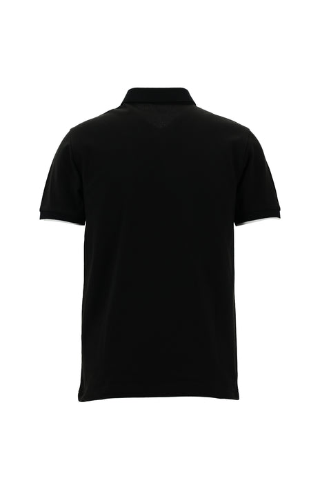 Siyah Polo Yaka Slim Fit Tişört