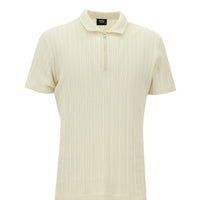 Light Beige Polo Shirt Slim Fit T-shirt