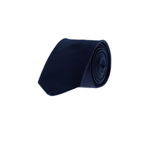 Dark Navy Micro-Patterned Tie