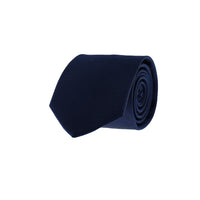 Dark Navy Patterned Tie