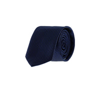 Dark Navy Patterned Tie