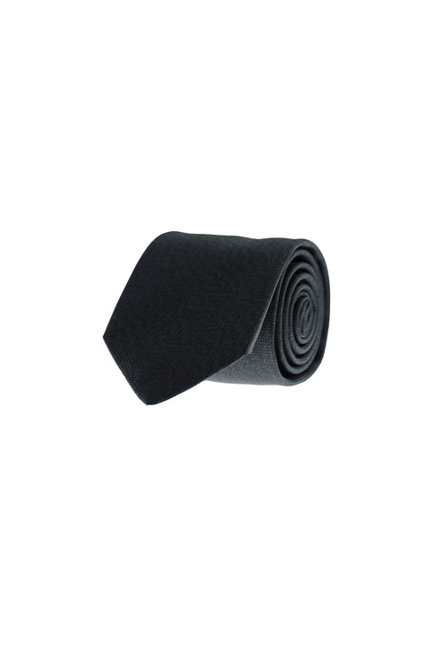 Black Patterned Tie