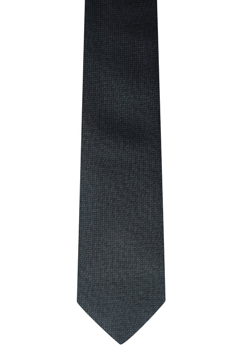 Black Patterned Tie