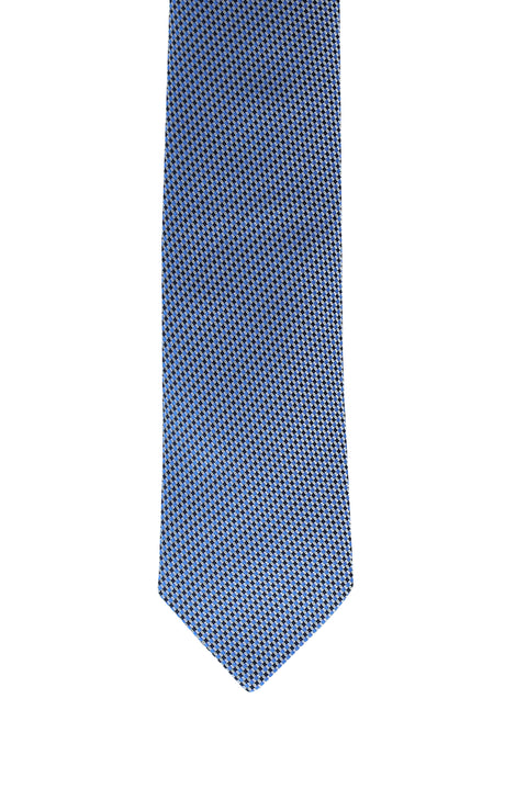 Blue Patterned Tie