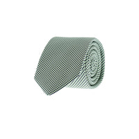 Dark Green Micro-Patterned Tie