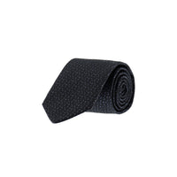 Black Patterned Tie