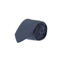 Dark Navy Micro-Patterned Tie
