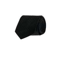 Black Patterned Tie