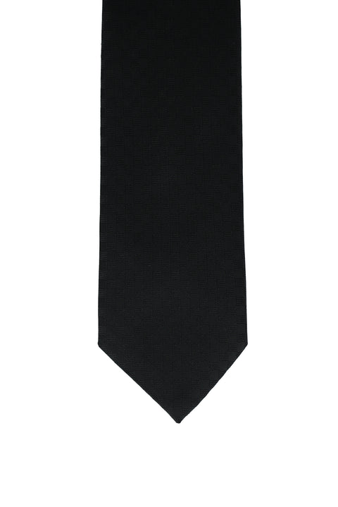 Black Patterned Tie