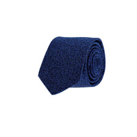 Dark Navy Patterned Tie