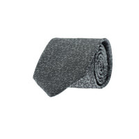 Medium Grey Patterned Tie
