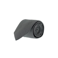 Black Patterned Tie