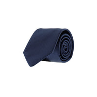 Dark Navy Patterned Tie