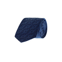 Dark Navy Shawl Pattern Tie