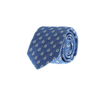 Blue Patterned Tie