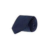 Dark Navy Patterned Tie