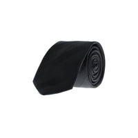 Black Patterned Tie