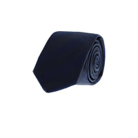 Dark Navy Patterned Tie