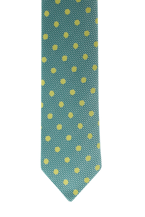 Light Blue Polka Dot Tie